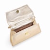 Bolsa De Ombro Couro Dourado - imagem 4