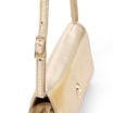Bolsa De Ombro Couro Dourado - imagem 5