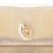 Bolsa De Ombro Couro Dourado - imagem 6