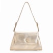 Bolsa De Ombro Couro Dourado - imagem 1