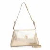 Bolsa De Ombro Couro Dourado - imagem 2