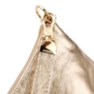 Bolsa De Ombro Couro Dourado - imagem 7