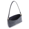 Bolsa De Ombro Couro Estonado Azul - imagem 4