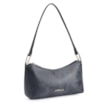 Bolsa De Ombro Couro Estonado Azul - imagem 2