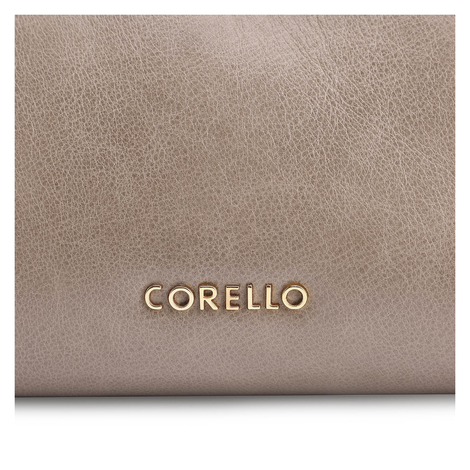 Bolsa De Ombro Couro Estonado Bege