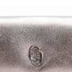 Bolsa De Ombro Couro Estonado Prata - imagem 6