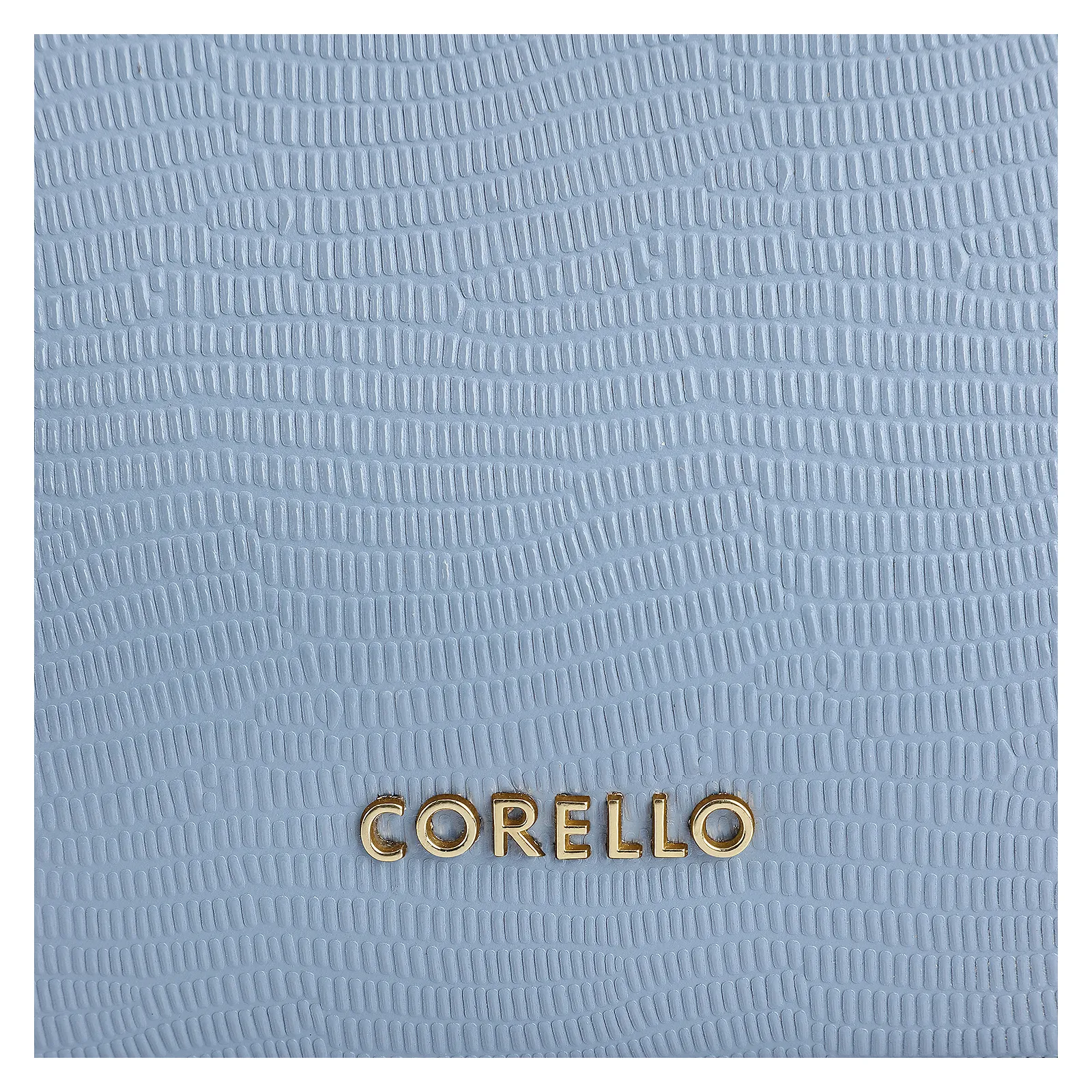 Bolsa De Ombro Couro Lezard Azul
