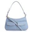 Bolsa De Ombro Couro Lezard Azul - imagem 1