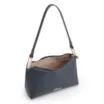  Bolsa De Ombro Couro Lezard Azul - imagem 5