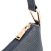  Bolsa De Ombro Couro Lezard Azul - imagem 6