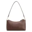  Bolsa De Ombro Couro Lezard Marrom - imagem 4