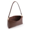  Bolsa De Ombro Couro Lezard Marrom - imagem 5