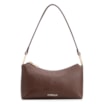  Bolsa De Ombro Couro Lezard Marrom - imagem 1