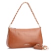 Bolsa De Ombro Couro Lezard Marrom - imagem 3