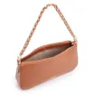Bolsa De Ombro Couro Lezard Marrom - imagem 5