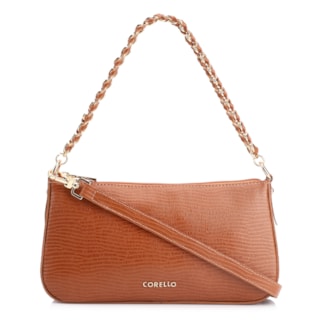 Couro Lezard Marrom