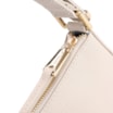 Bolsa De Ombro Couro Lezard Off White - imagem 5