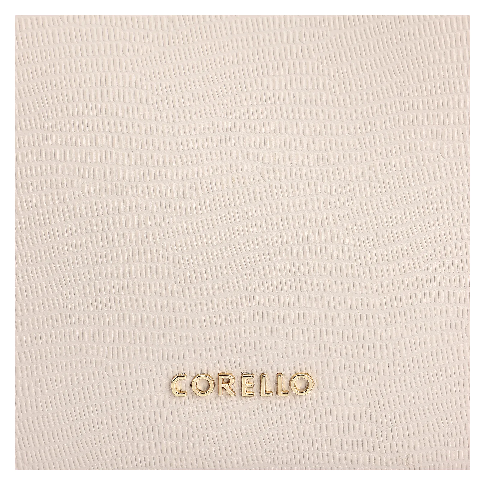 Bolsa De Ombro Couro Lezard Off White