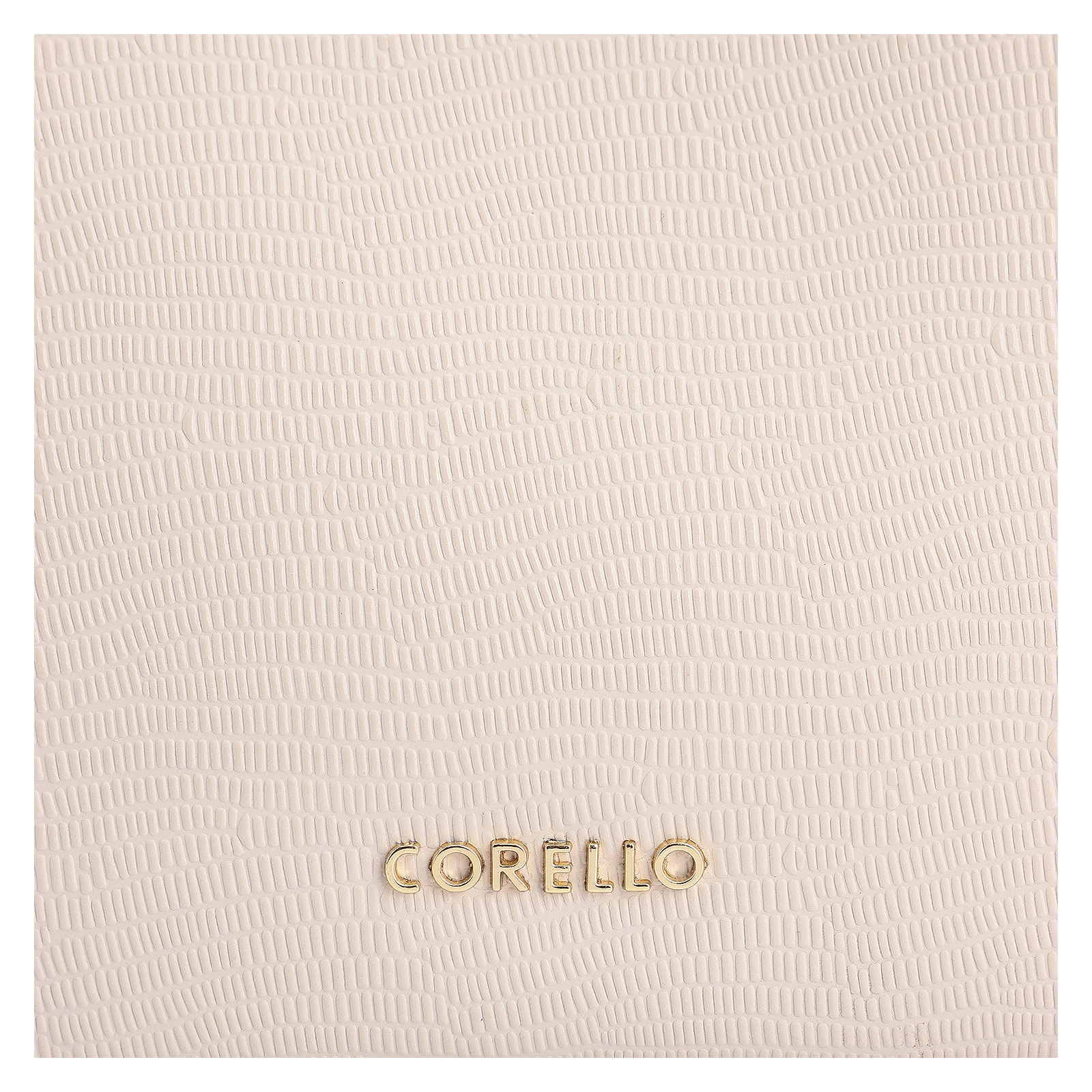Bolsa De Ombro Couro Lezard Off White