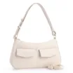 Bolsa De Ombro Couro Lezard Off White - imagem 2