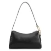 Bolsa De Ombro Couro Lezard Preto - imagem 4