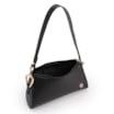 Bolsa De Ombro Couro Lezard Preto - imagem 5