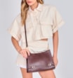 Bolsa De Ombro Couro Marrom - imagem 8