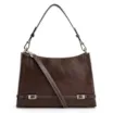 Bolsa De Ombro Couro Marrom - imagem 1