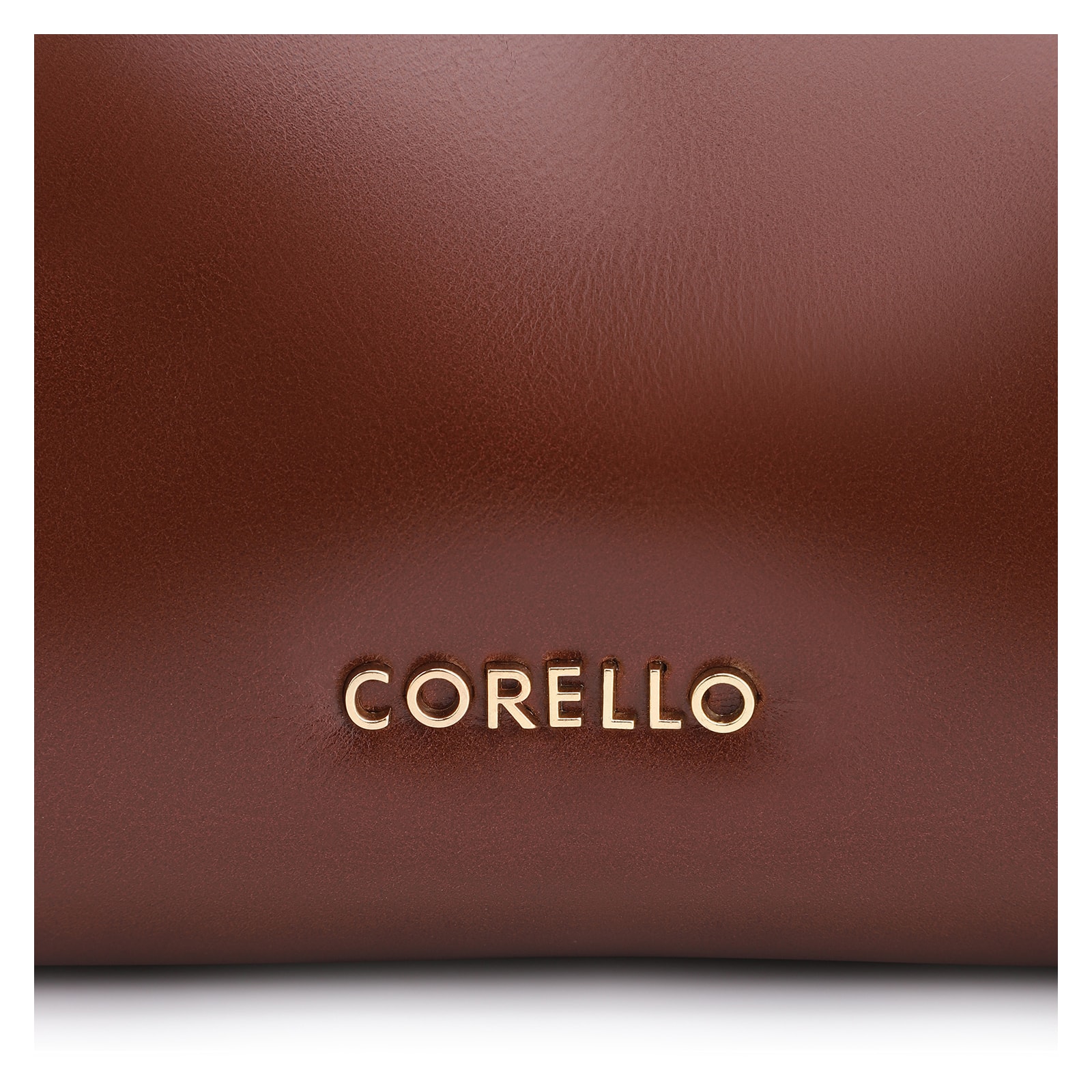 Bolsa De Ombro Couro Marrom