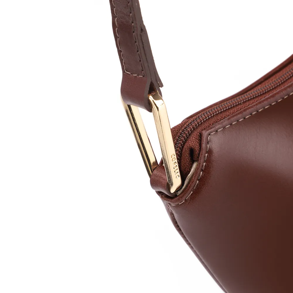 Bolsa De Ombro Couro Marrom - imagem 7