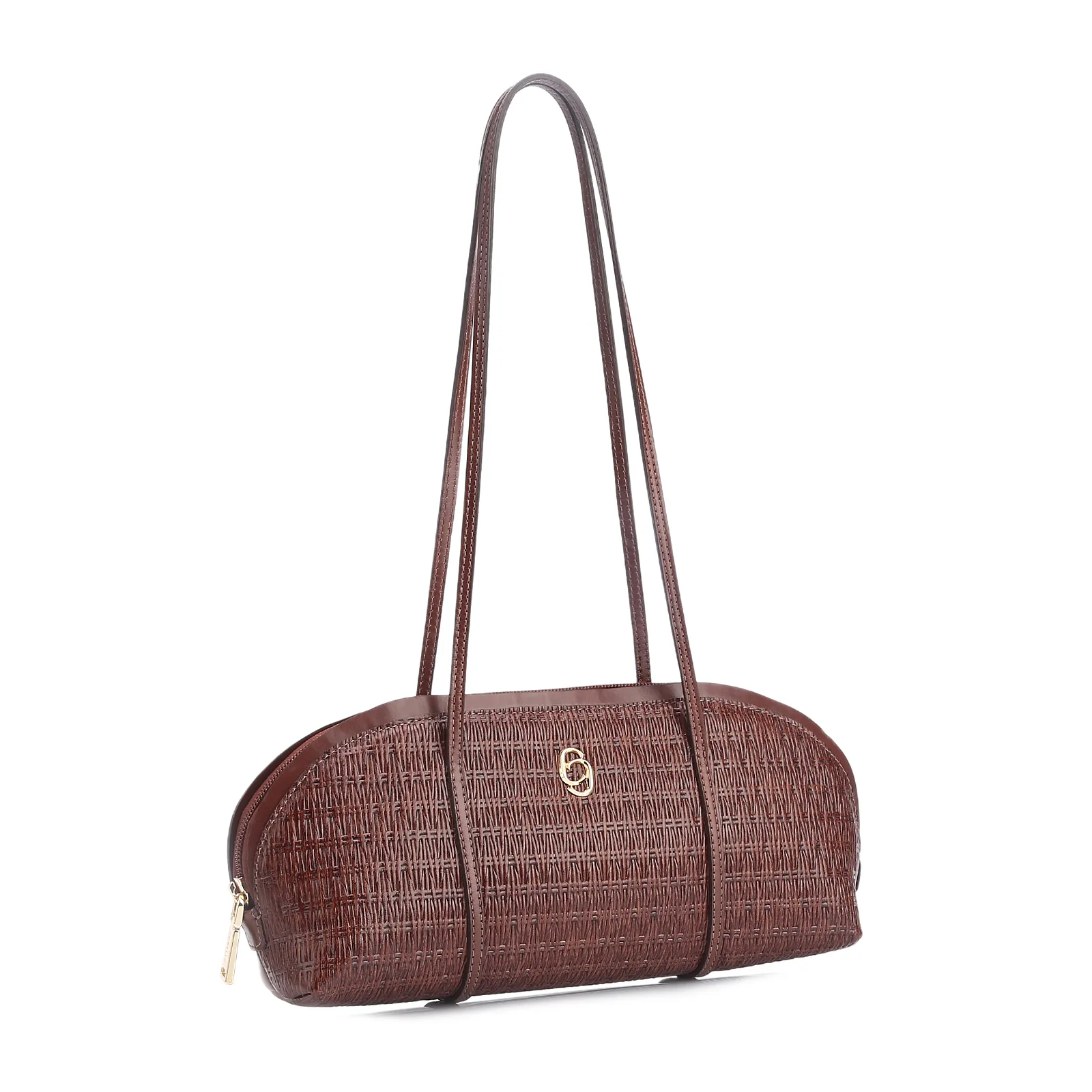 Bolsa De Ombro Couro Marrom