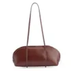 Bolsa De Ombro Couro Marrom - imagem 4