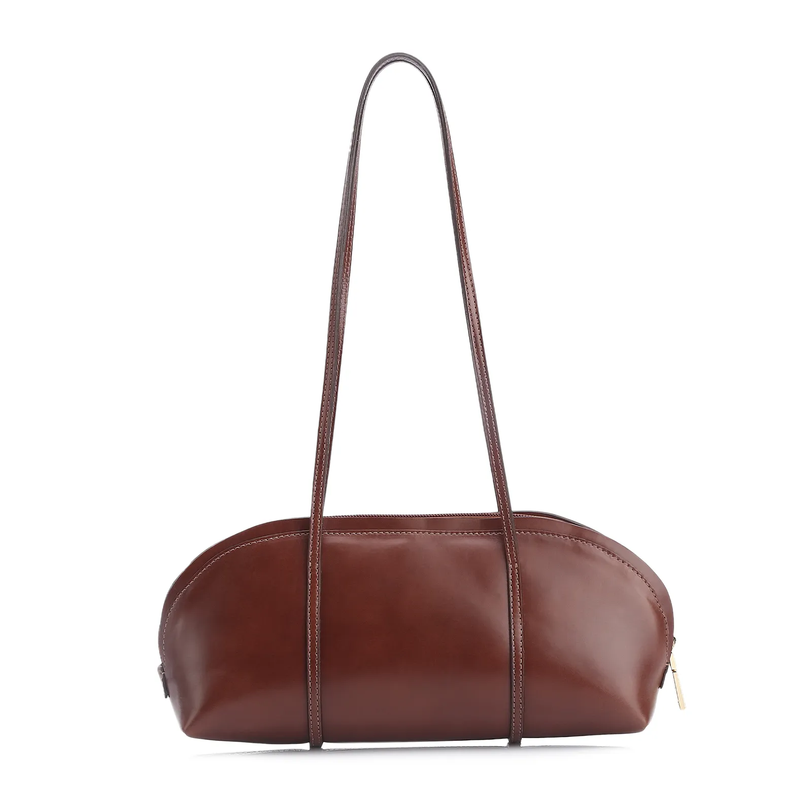 Bolsa De Ombro Couro Marrom