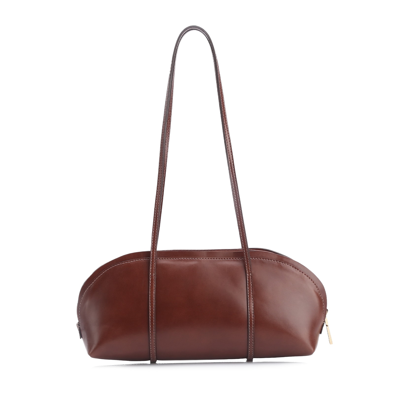 Bolsa De Ombro Couro Marrom