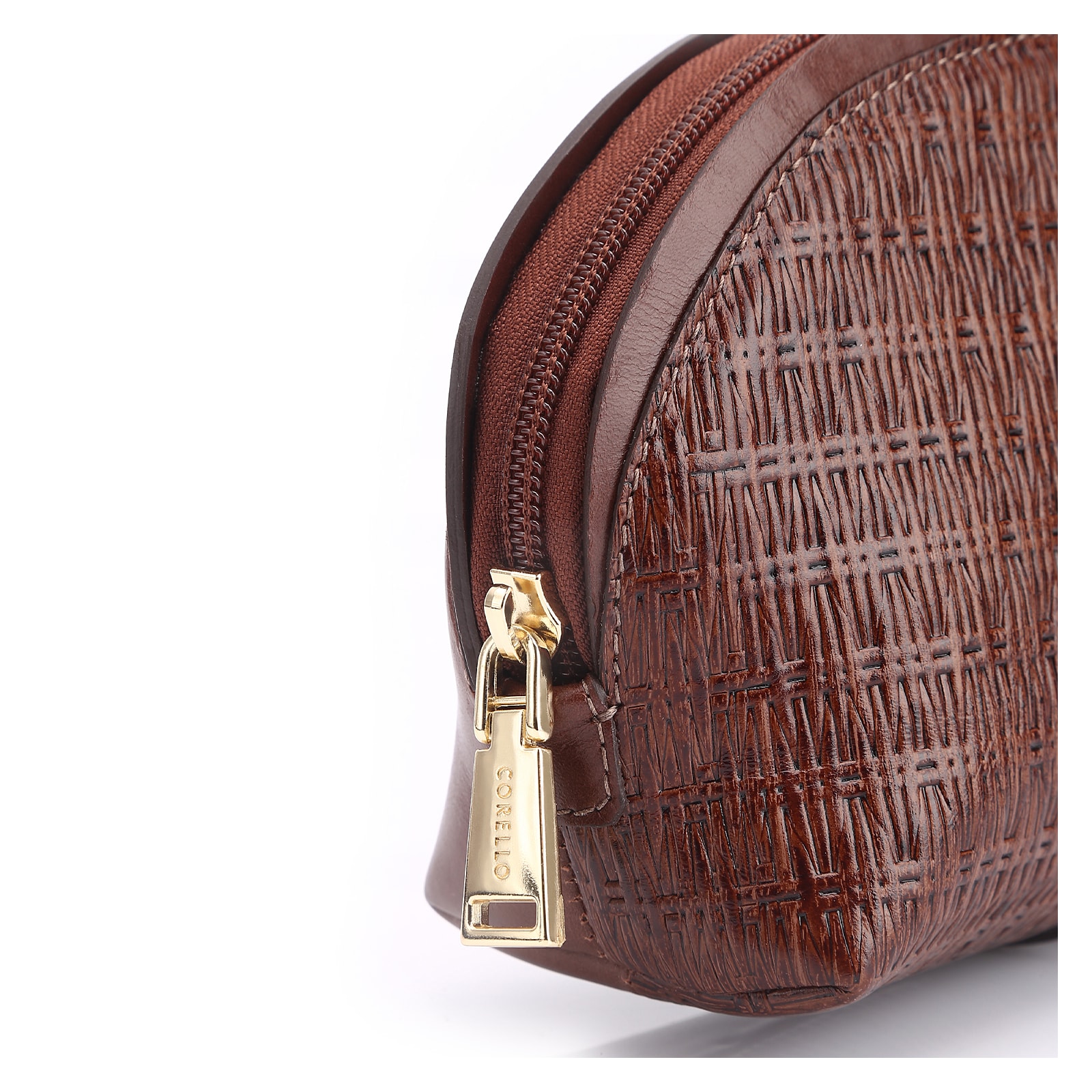 Bolsa De Ombro Couro Marrom