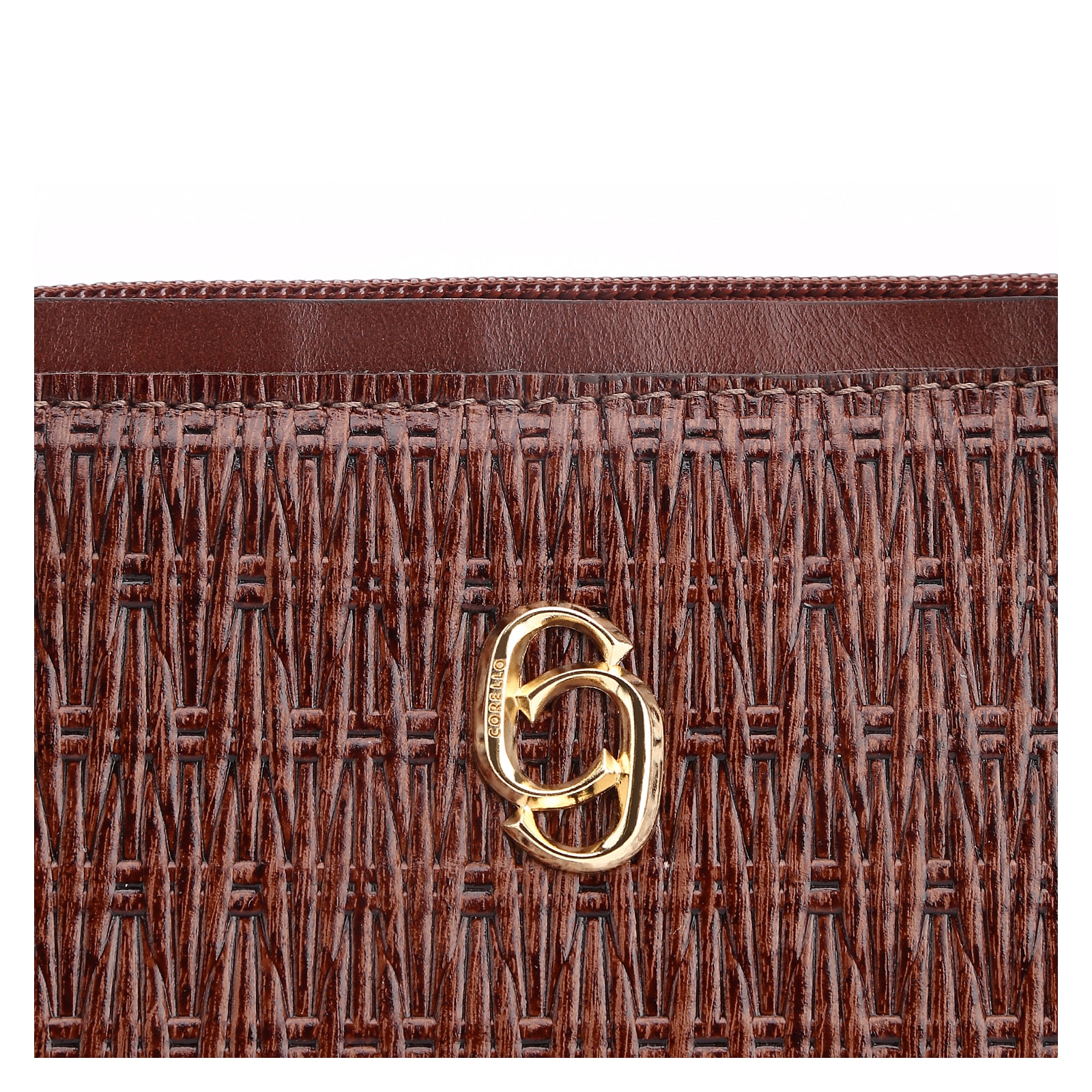 Bolsa De Ombro Couro Marrom