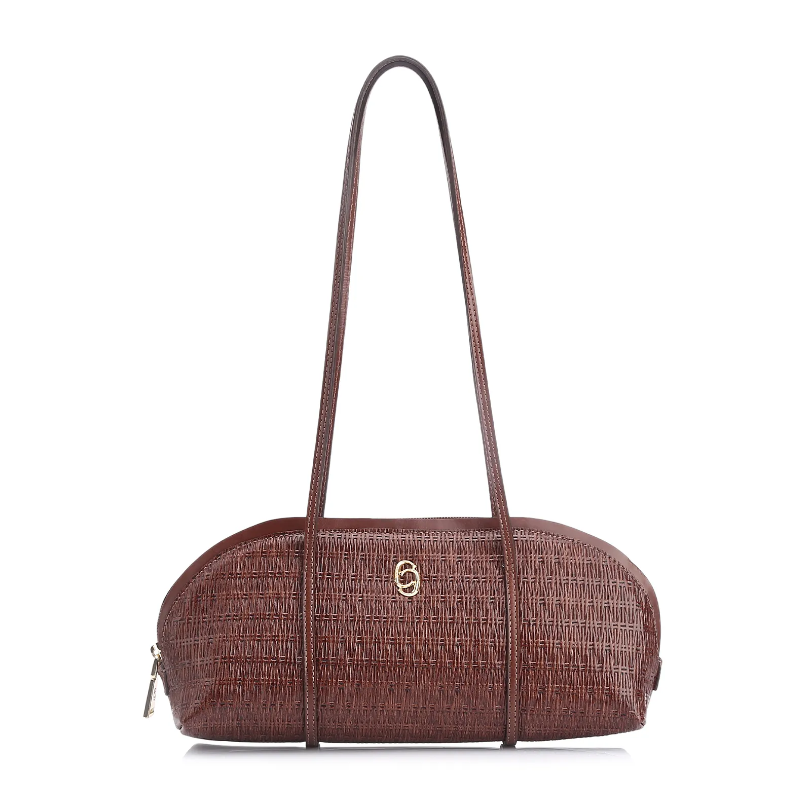 Bolsa De Ombro Couro Marrom