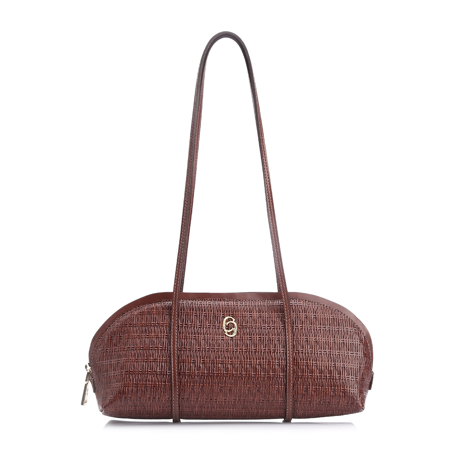 Bolsa De Ombro Couro Marrom
