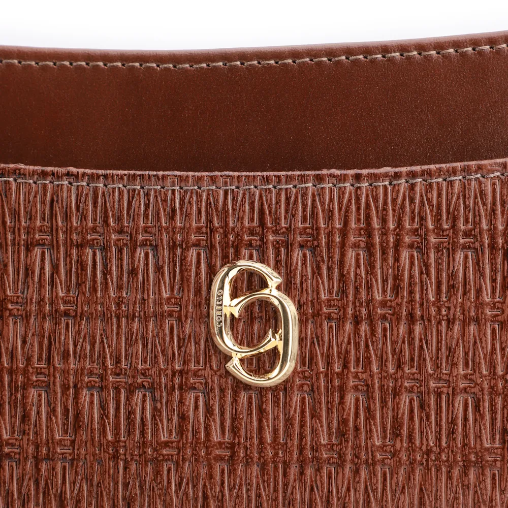 Bolsa De Ombro Couro Marrom - imagem 6