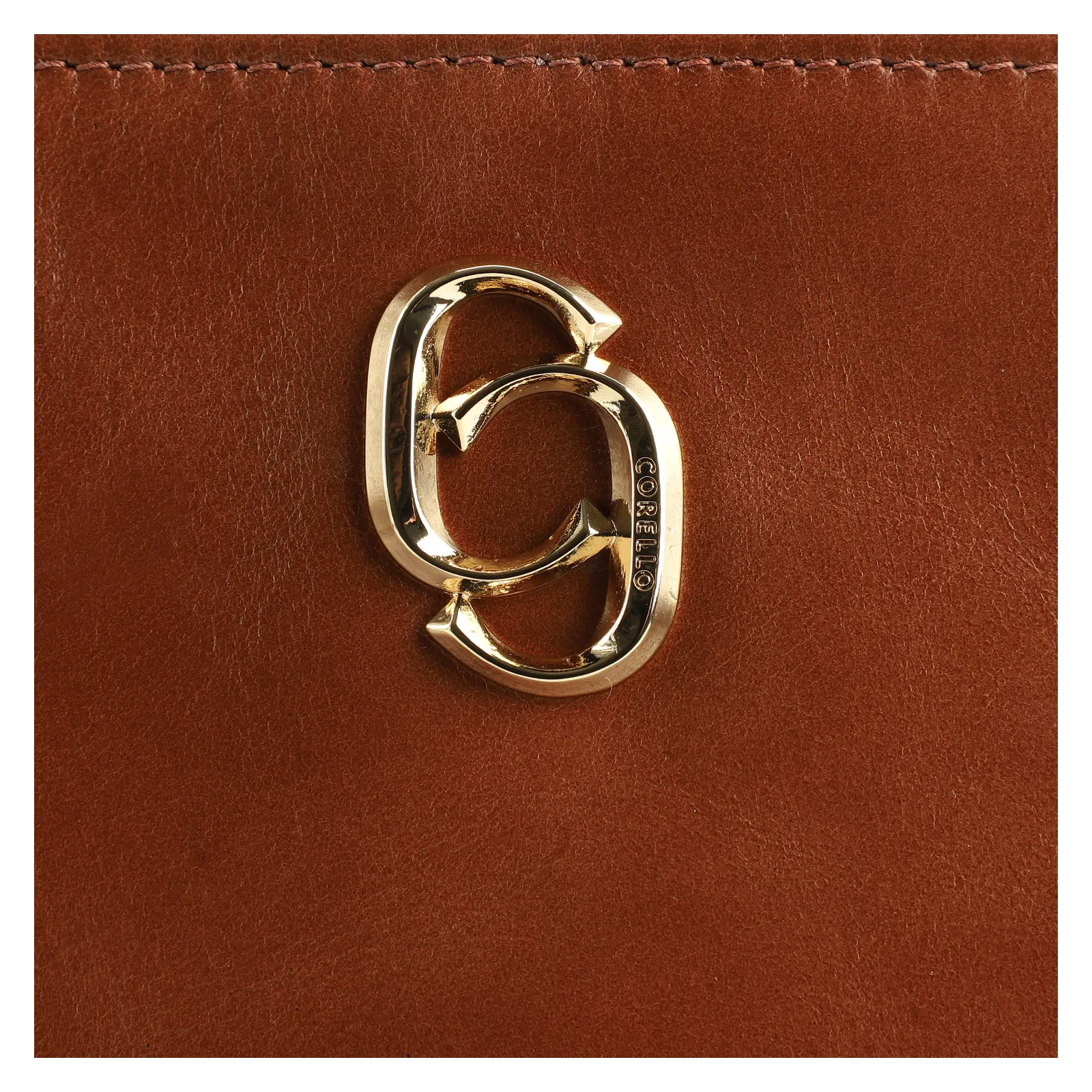 Bolsa De Ombro Couro Marrom