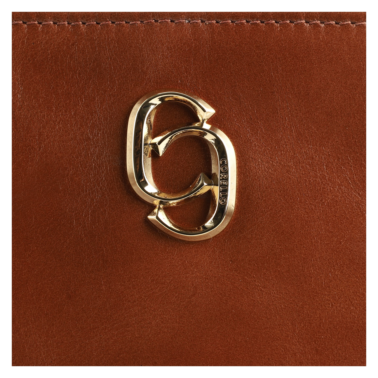 Bolsa De Ombro Couro Marrom