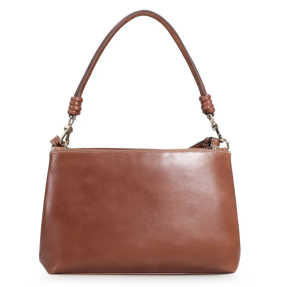 Bolsa De Ombro Couro Marrom - imagem 3