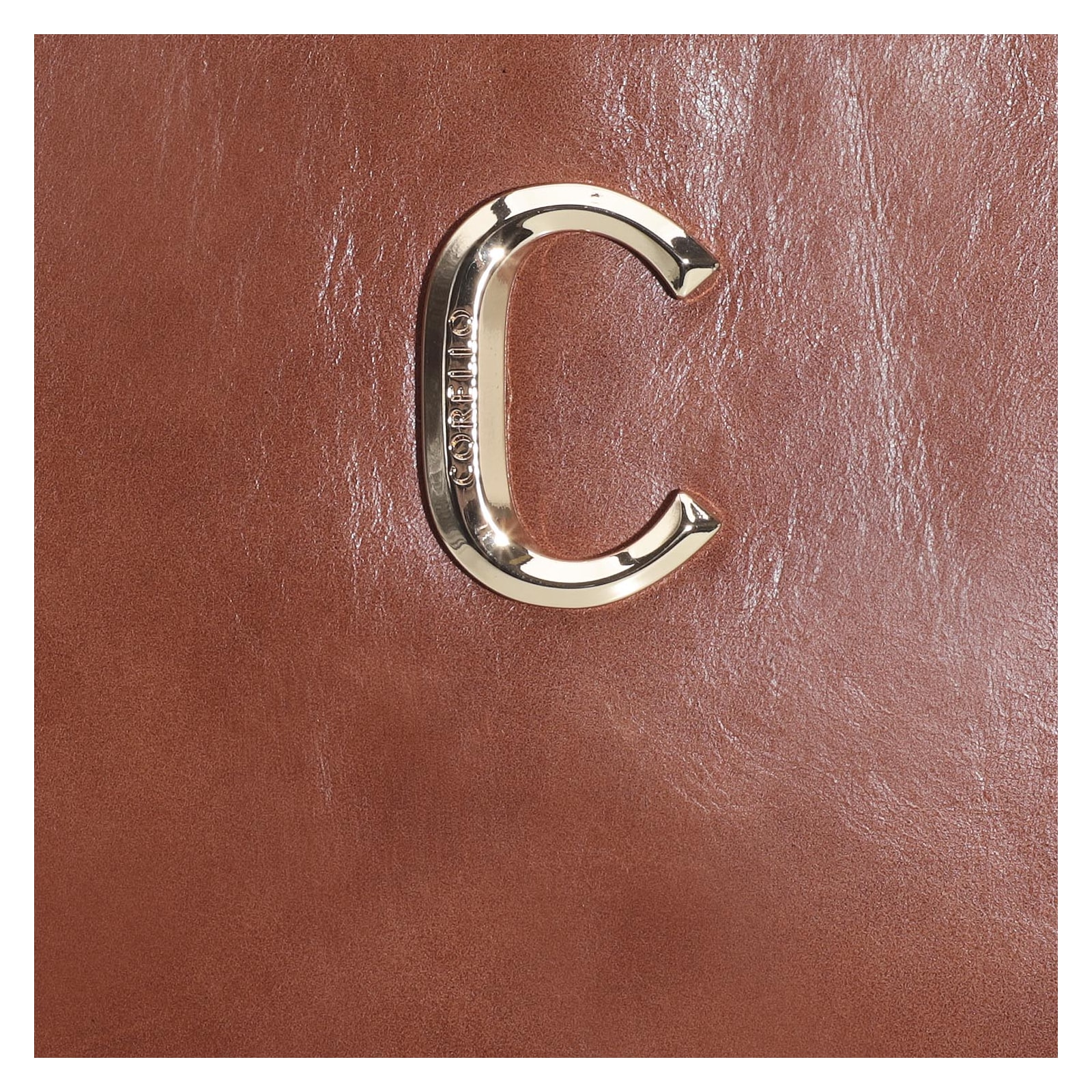 Bolsa De Ombro Couro Marrom