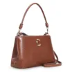 Bolsa De Ombro Couro Marrom - imagem 2