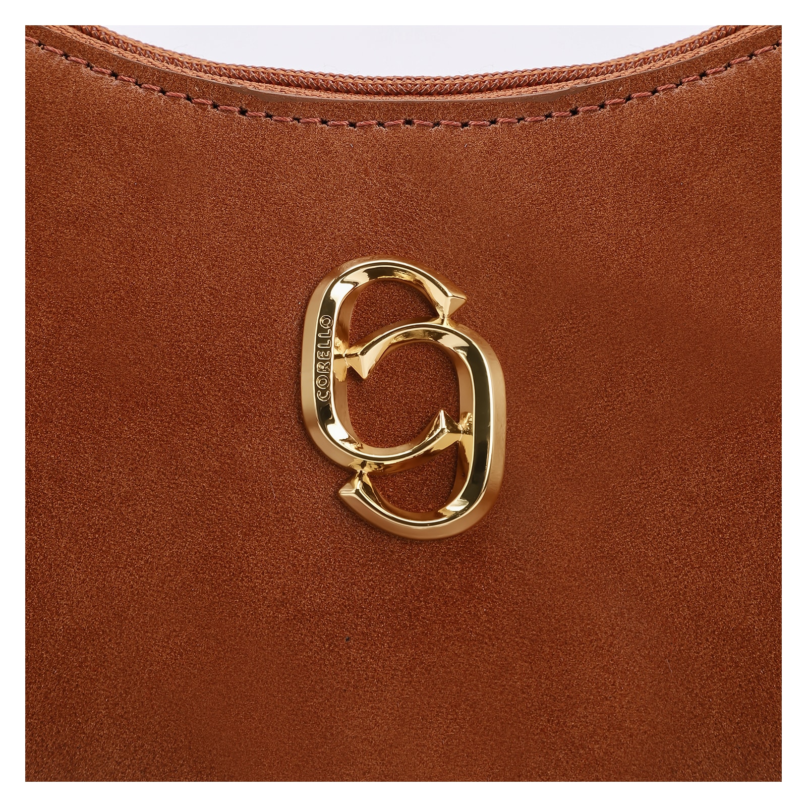 Bolsa De Ombro Couro Marrom
