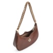 Bolsa De Ombro Couro Marrom - imagem 4