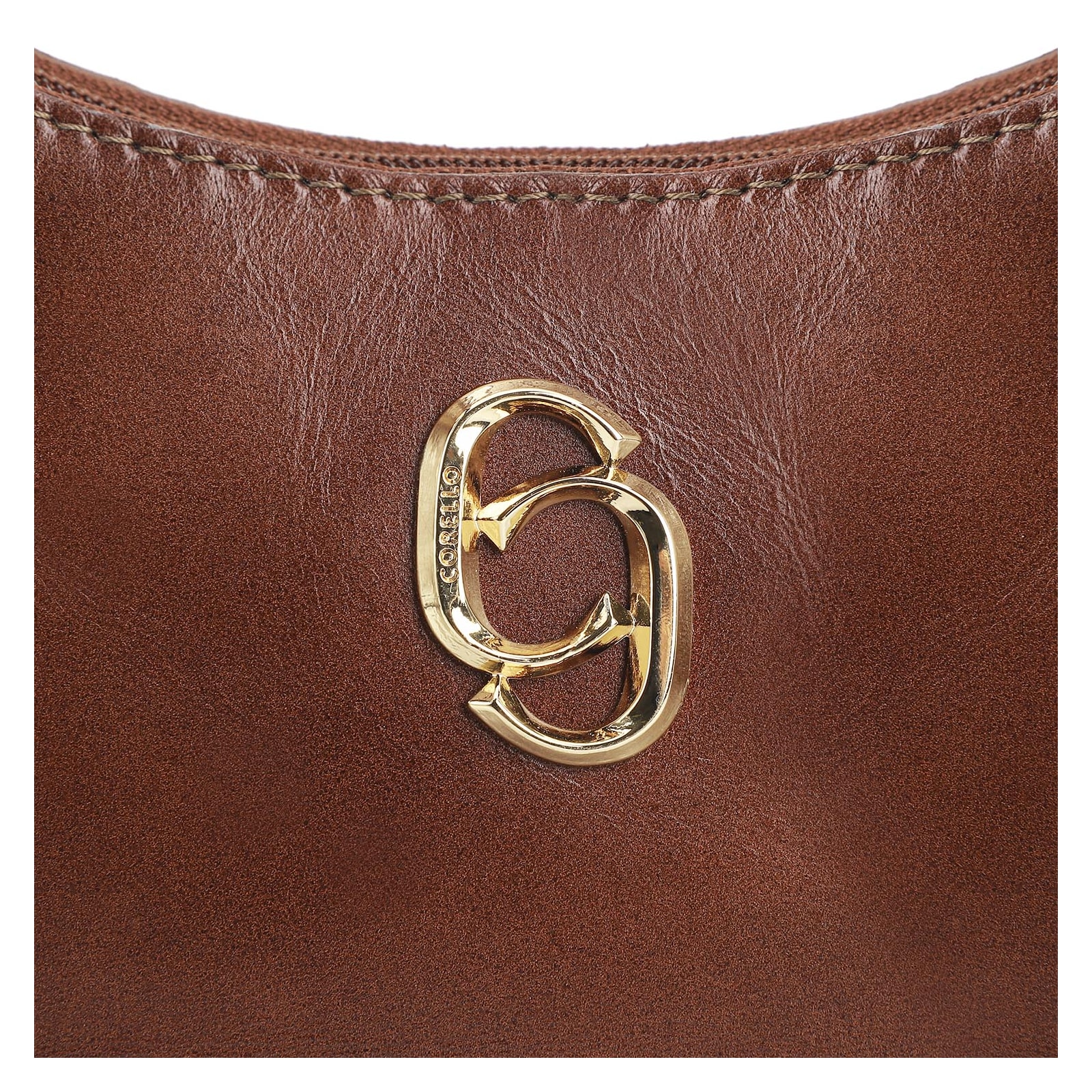 Bolsa De Ombro Couro Marrom