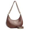 Bolsa De Ombro Couro Marrom - imagem 2