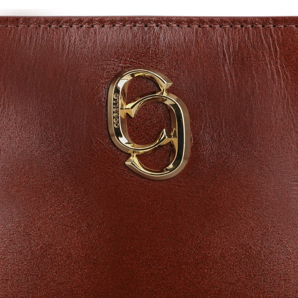 Bolsa De Ombro Couro Marrom - imagem 6
