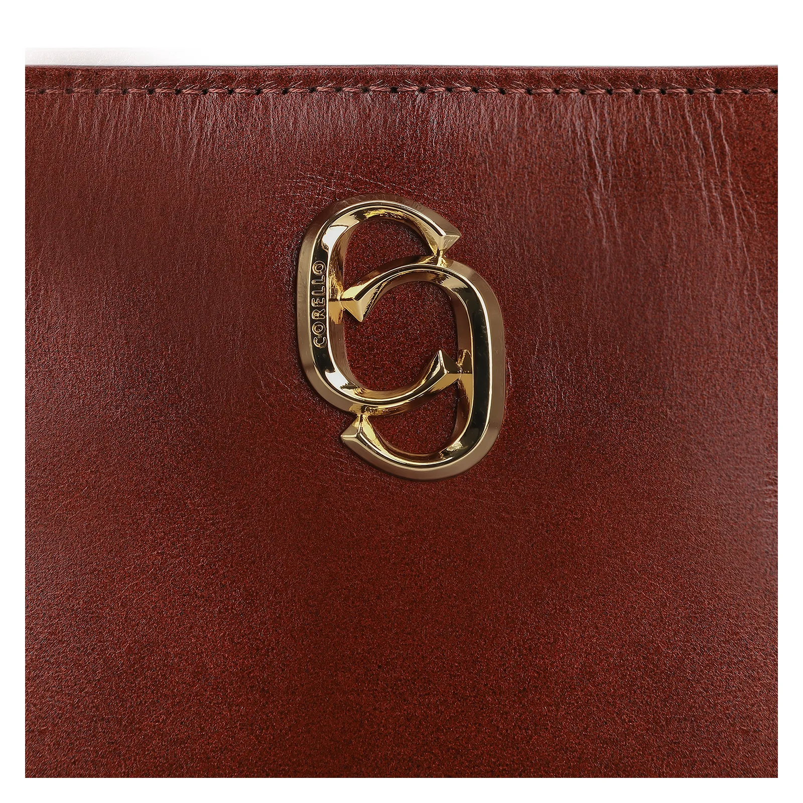 Bolsa De Ombro Couro Marrom